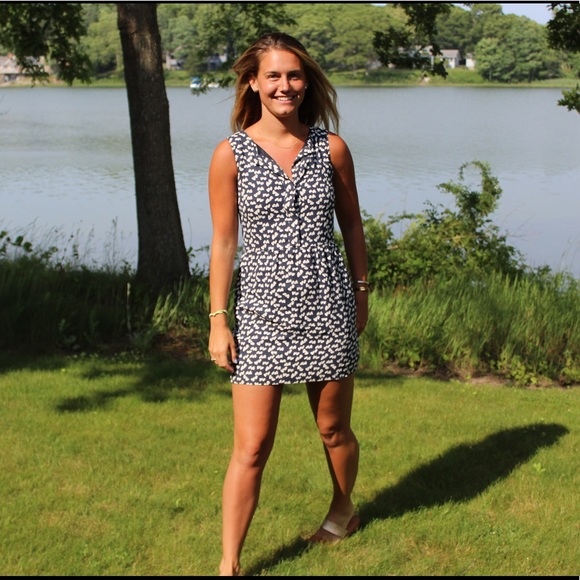 J Crew Heart Print Dress - Picture 5 of 8